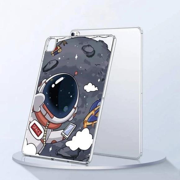 New Cartoon Astronaut Pattern Case Compatible With iPad Pro 12.9-Inch 2020 - Picture 3 of 12